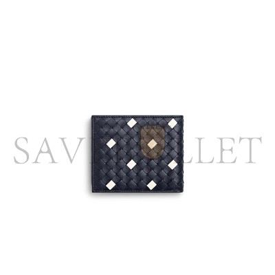 BOTTEGA VENETA INTRECCIATO PICCOLO BI-FOLD WALLET 796966V5SJ14144 (11*9.5*1cm)